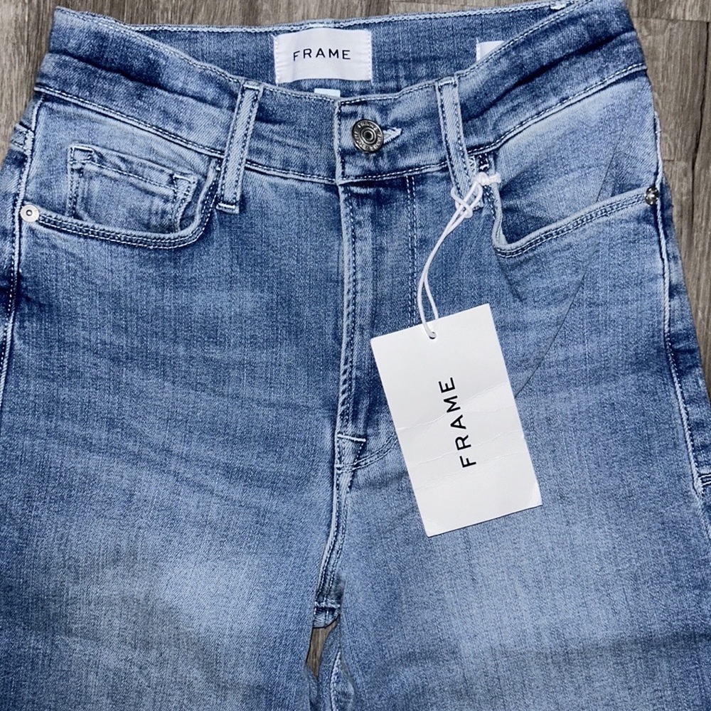 FRAME Le Palazzo Crop high-waisted jeans - Picture 9 of 13